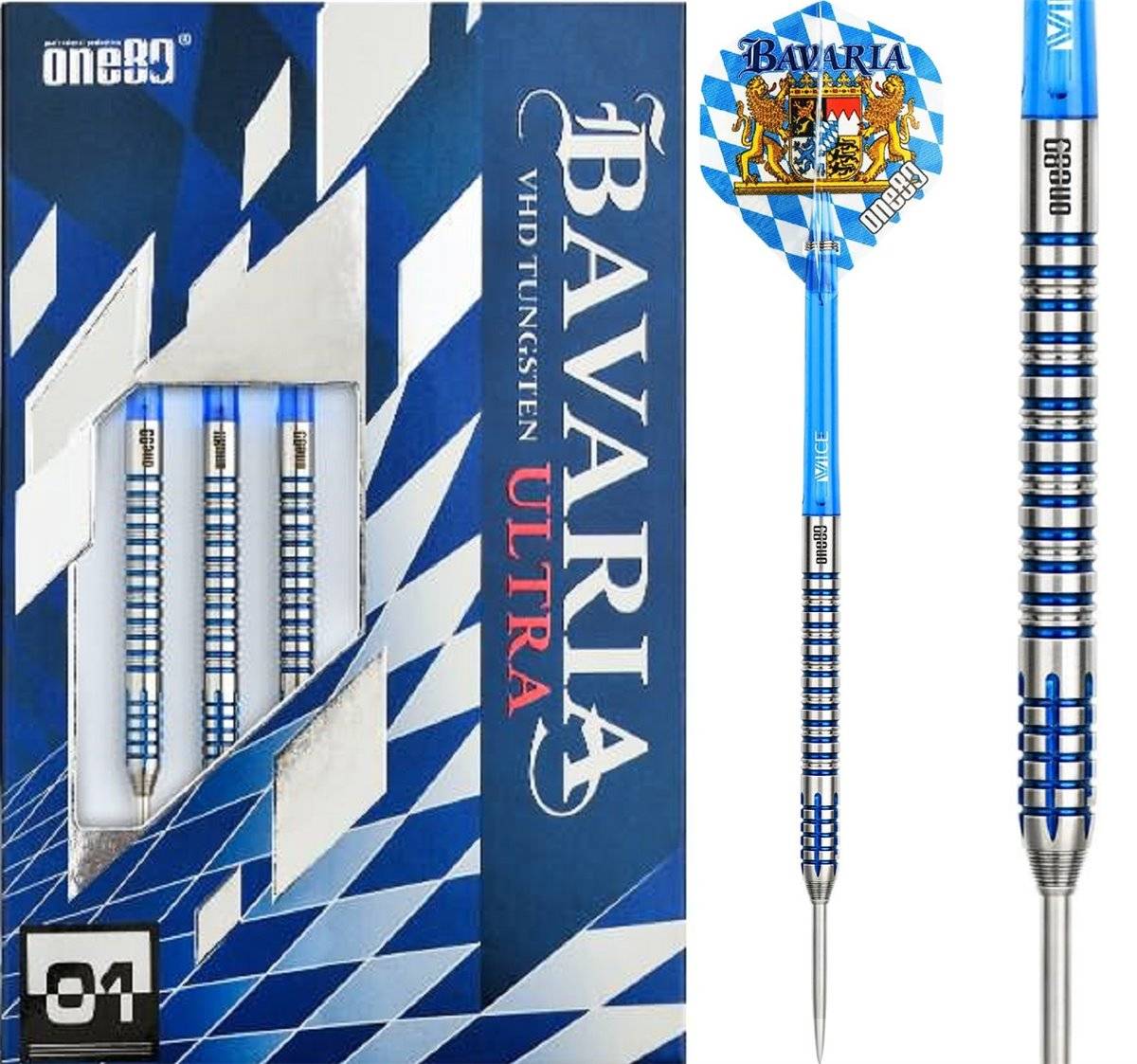 one80 Bavaria Ultra 01 Steeldarts 21/23 Gram Steeldarts | 23 | ON7952