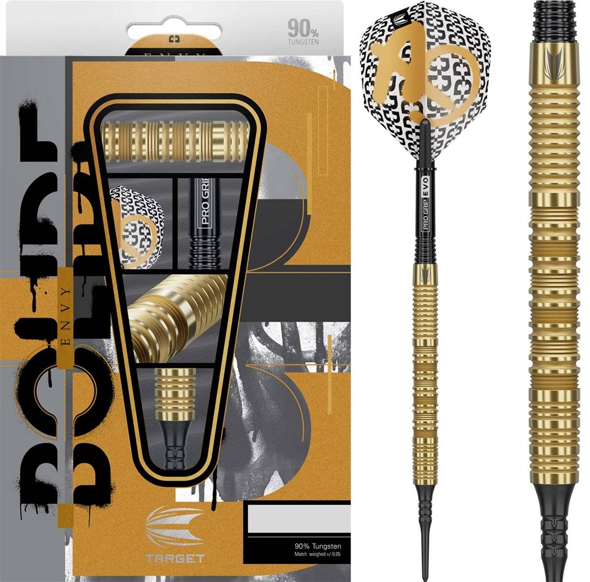 Target Bolide Envy 10 90% Softdarts 18/21 Gramm Softdarts