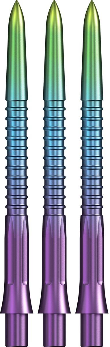 Mission EVO Point GV1 Silber/Schwarz/Rainbow 26/32/38 mm EVO-System Wechselspitzen