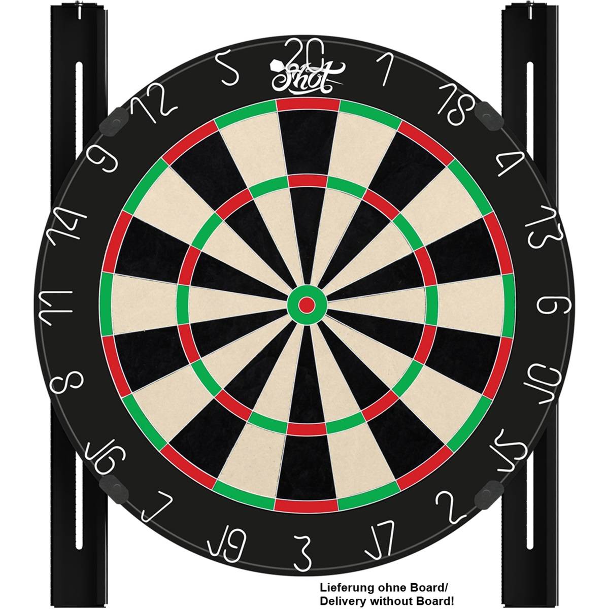 Shot Voyager Dartboard Hanger Dartboard Halter für Türe Aufhängung Dartscheibe