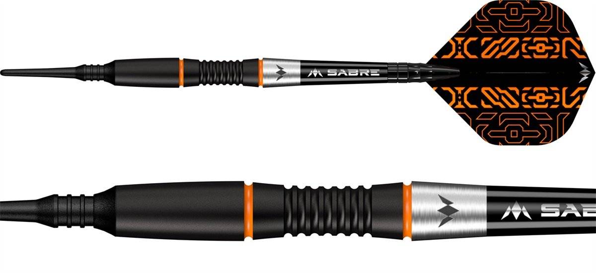 Mission Horizon Black PVD & Orange 95 % Softdarts 18 Gramm Softdarts