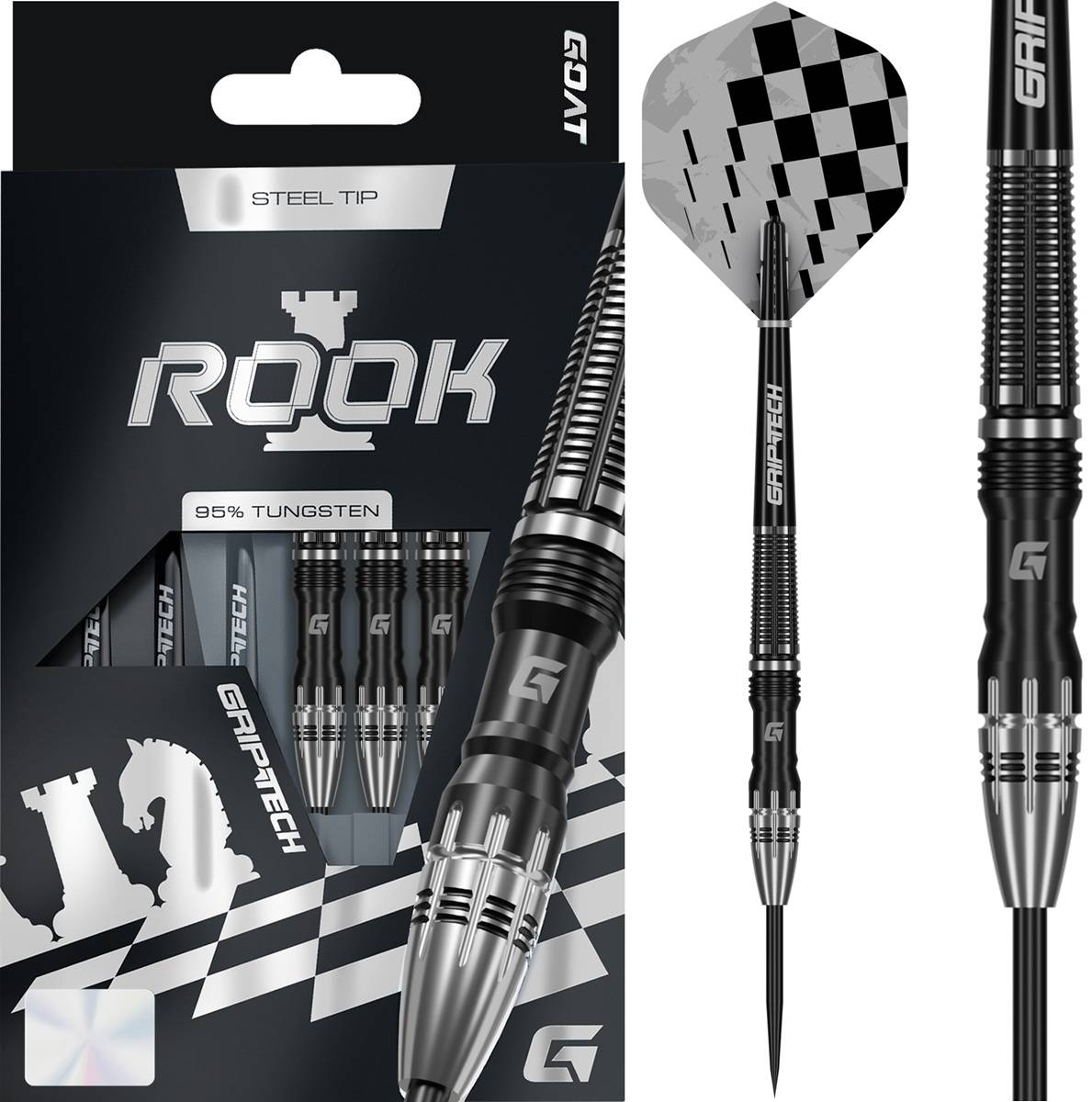 GOAT Rook 95% Steeldarts 22/24/26 Gramm Steeldarts