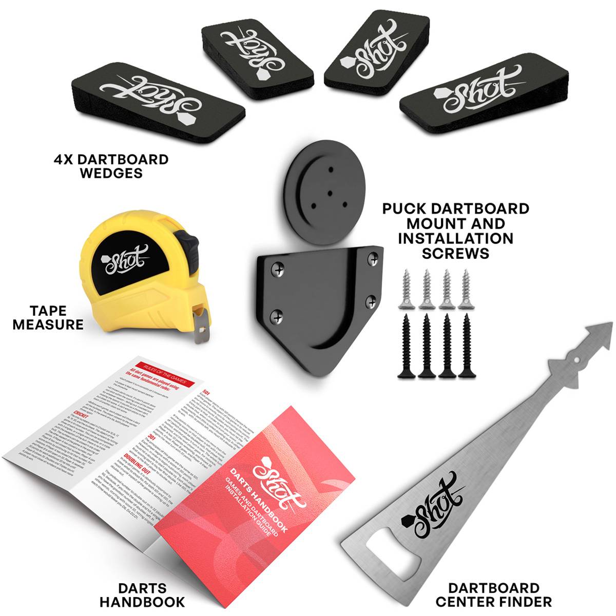 Shot Dartboard Multi Kit Tool für Dartscheibe