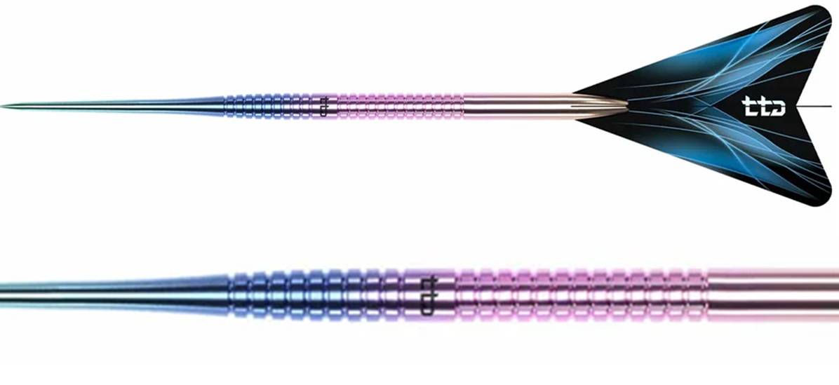 Caliburn TTD Dart T1 Rainbow Steeldarts 5 Gramm Steeldarts
