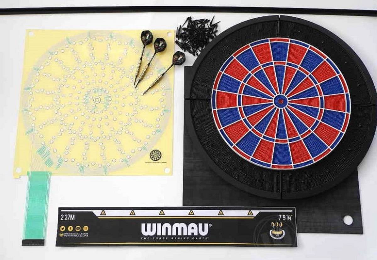 Ersatzteil  Spider Segmente, Matrix, Gummimatte für u.a. Löwen Dart Automat Scheibe E-Dartscheibe Zubehör