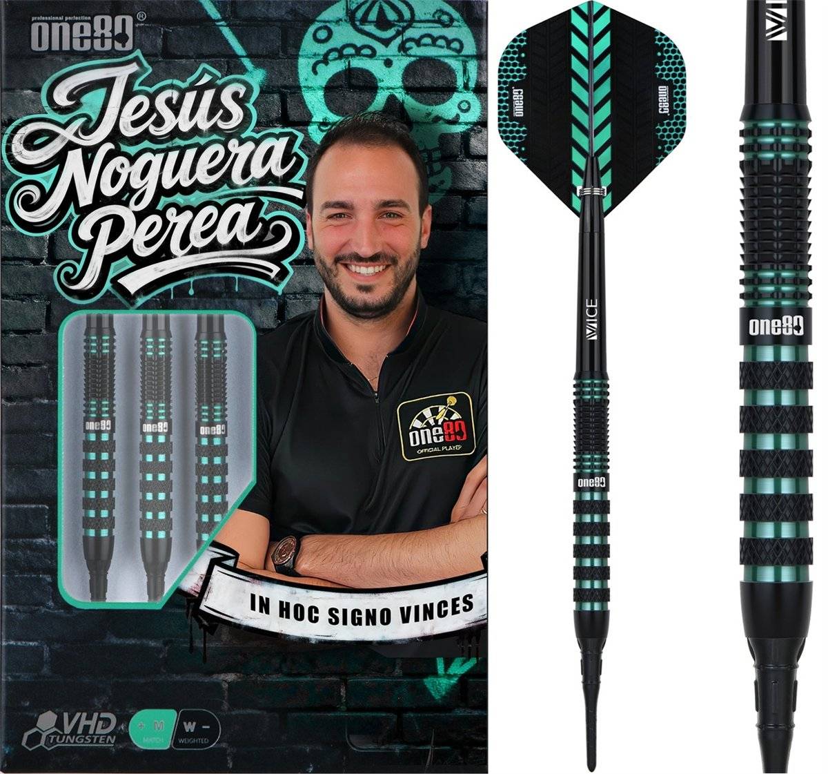 One80 Noguera Perea 90% Softdarts 18/20 Gramm Softdarts