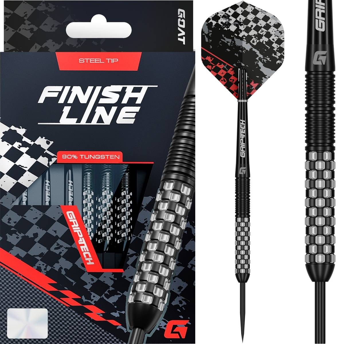 GOAT Finish Line 90% Steeldarts 21/23/25 Gramm Steeldarts