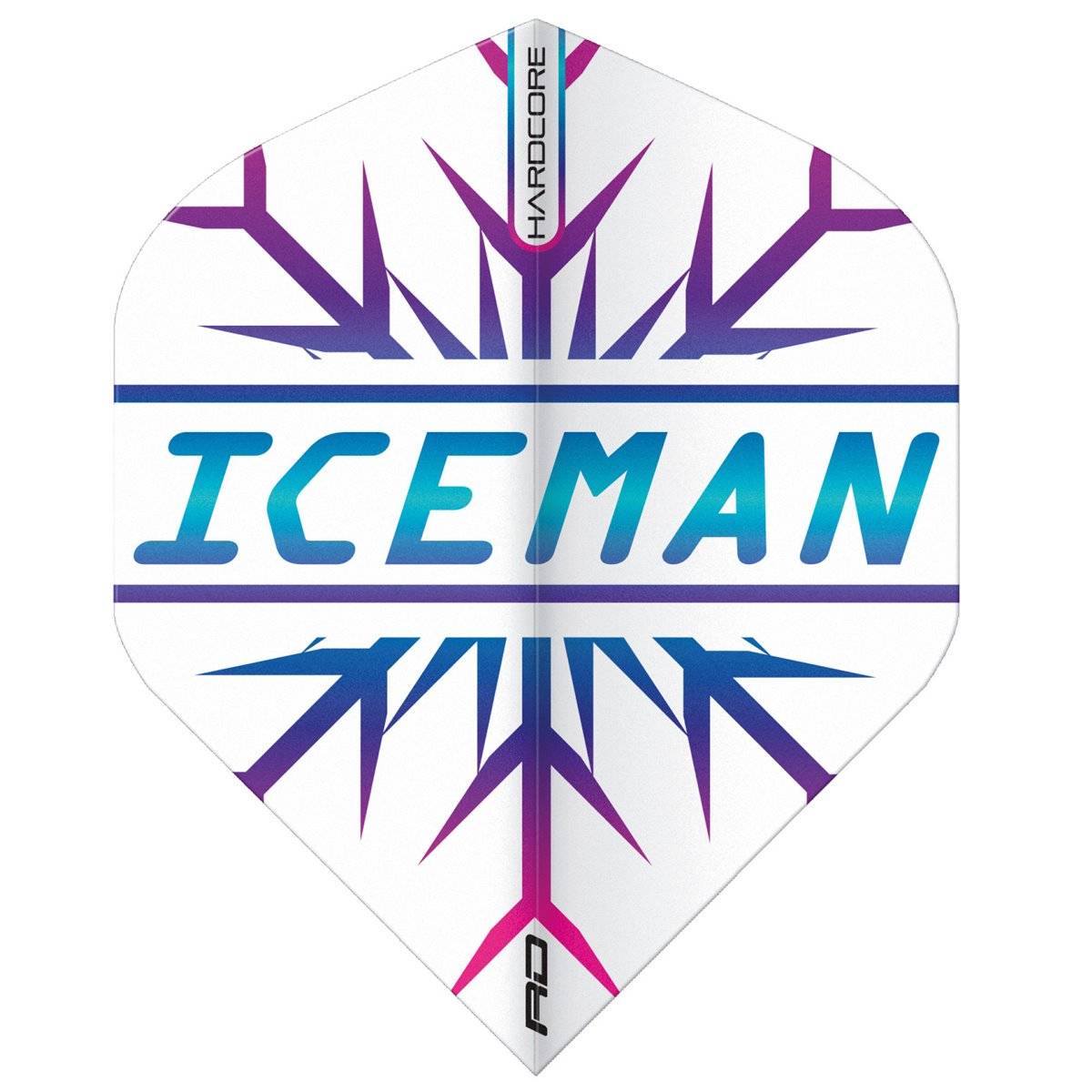 Reddragon Dartflight Gerwyn Price Rainbow Snowflake Standard Flights Reddragon Dartflight Gerwyn Price Rainbow Snowflake Standard Flights