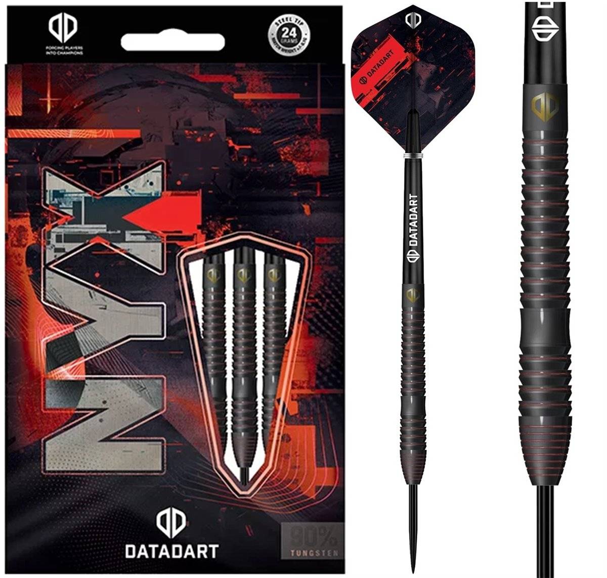 Datadart NYX 90% Steeldarts 23/24/25 Gramm Steeldarts