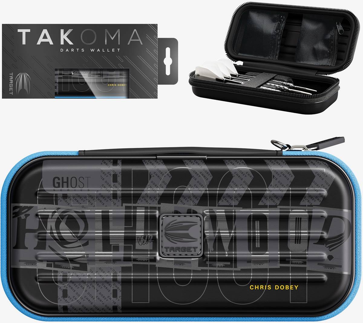 Target Takoma Ghost Chris Dobey Aufbewahrung Case