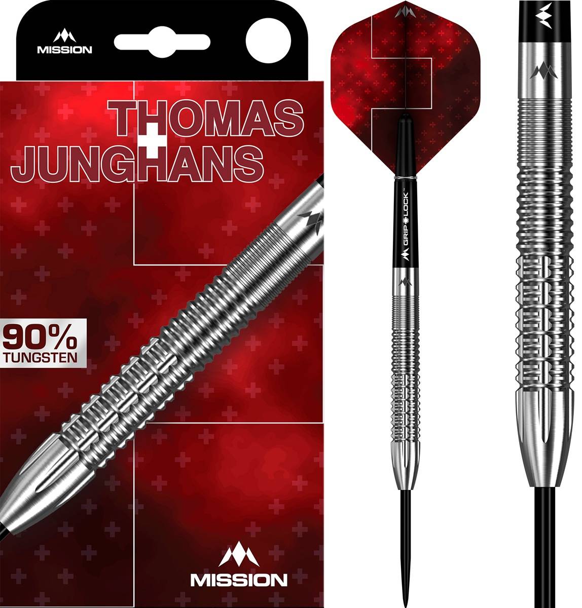 Mission Thomas Junghans 90% Steeldarts 21/23/25 Gramm Steeldarts