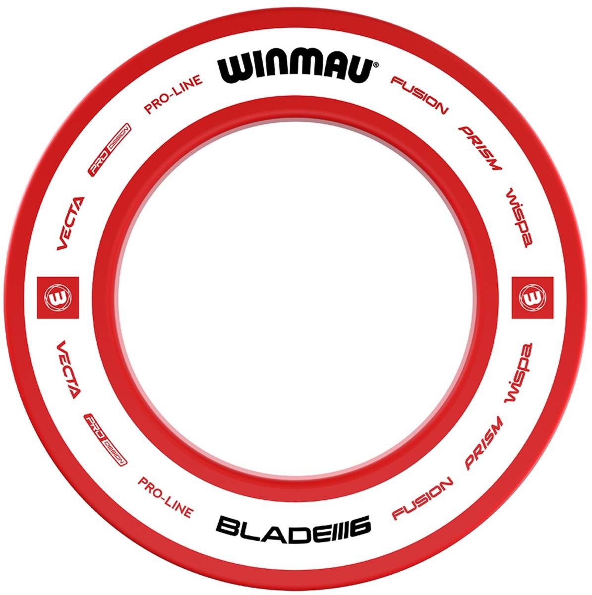 1 tlg. Winmau Pro-Line 2.0 Rot Catchring Dart Surround Auffangring