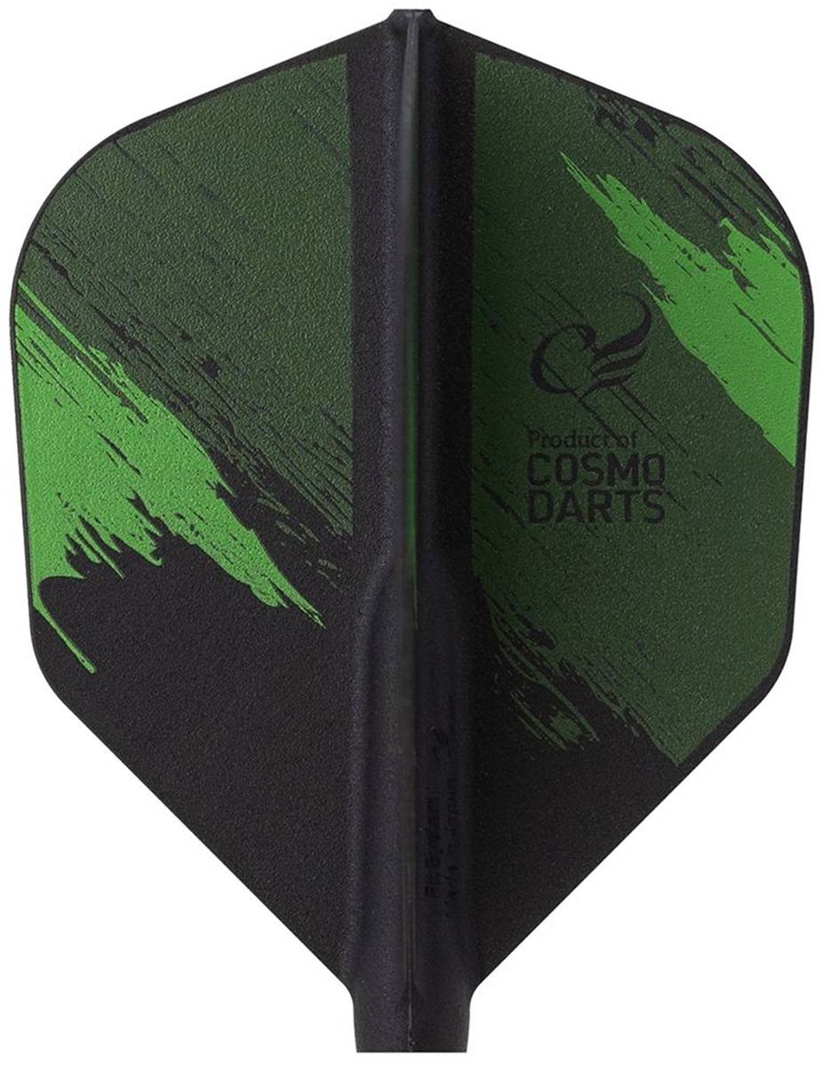 Cosmo Darts Fit Flights Printed Series Brush Stroke Shape Flights
