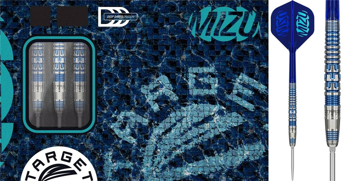 Target Mizu Series 01 90% Swiss Points Steeldarts 23/24 Gramm Steeldarts