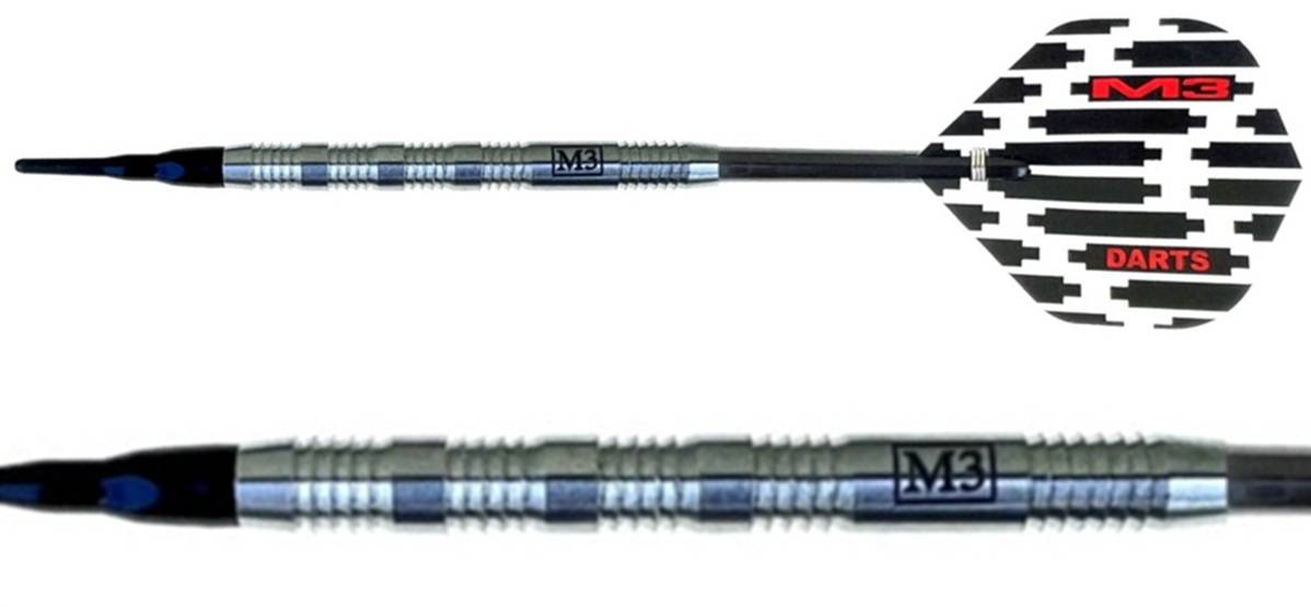 Dart-Set Soft Dart M3 Heavy Metal Shark 18 Gramm Softdarts