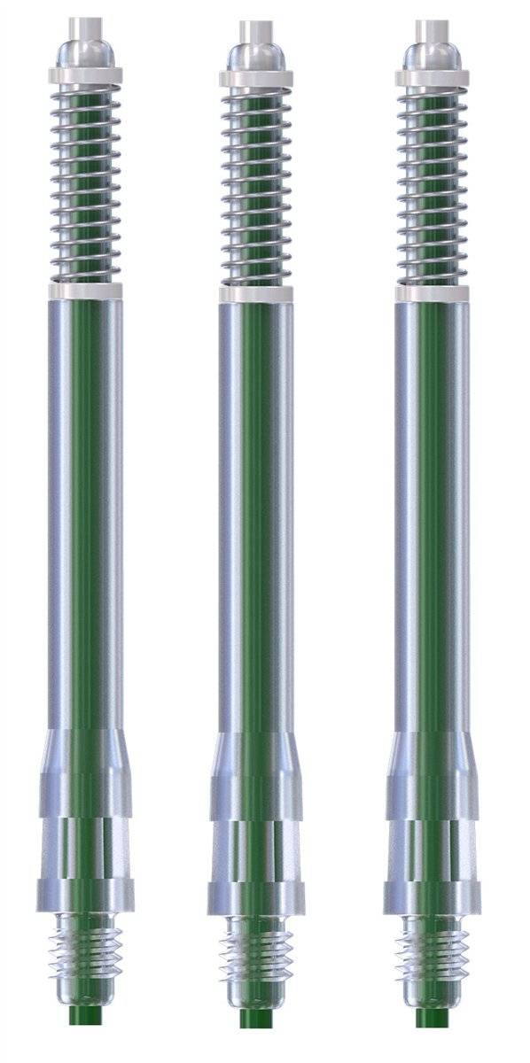 Cuesoul AK7 Tero Dart Shaft Weiß Shafts