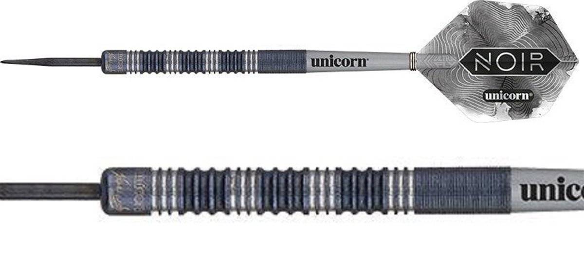 スティールダーツバレル　unicorn NOIR James Wade　22g Unicorn James Wade Deluxe Noir 90% Steel Tip Darts – Premier