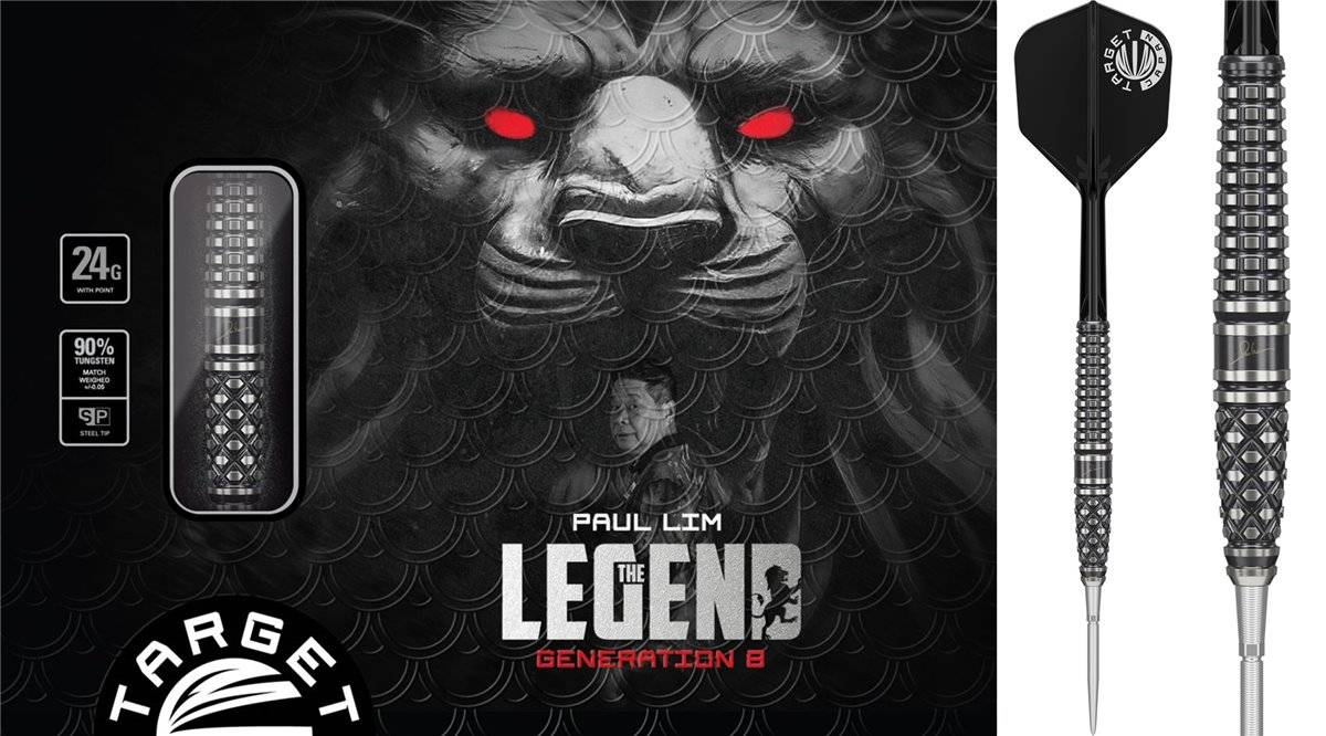 ダーツ Paul Lim Legend Generation 8 楽天市場】THE LEGEND G8 90% 19g 2BA ポール・リム モデル（ザ