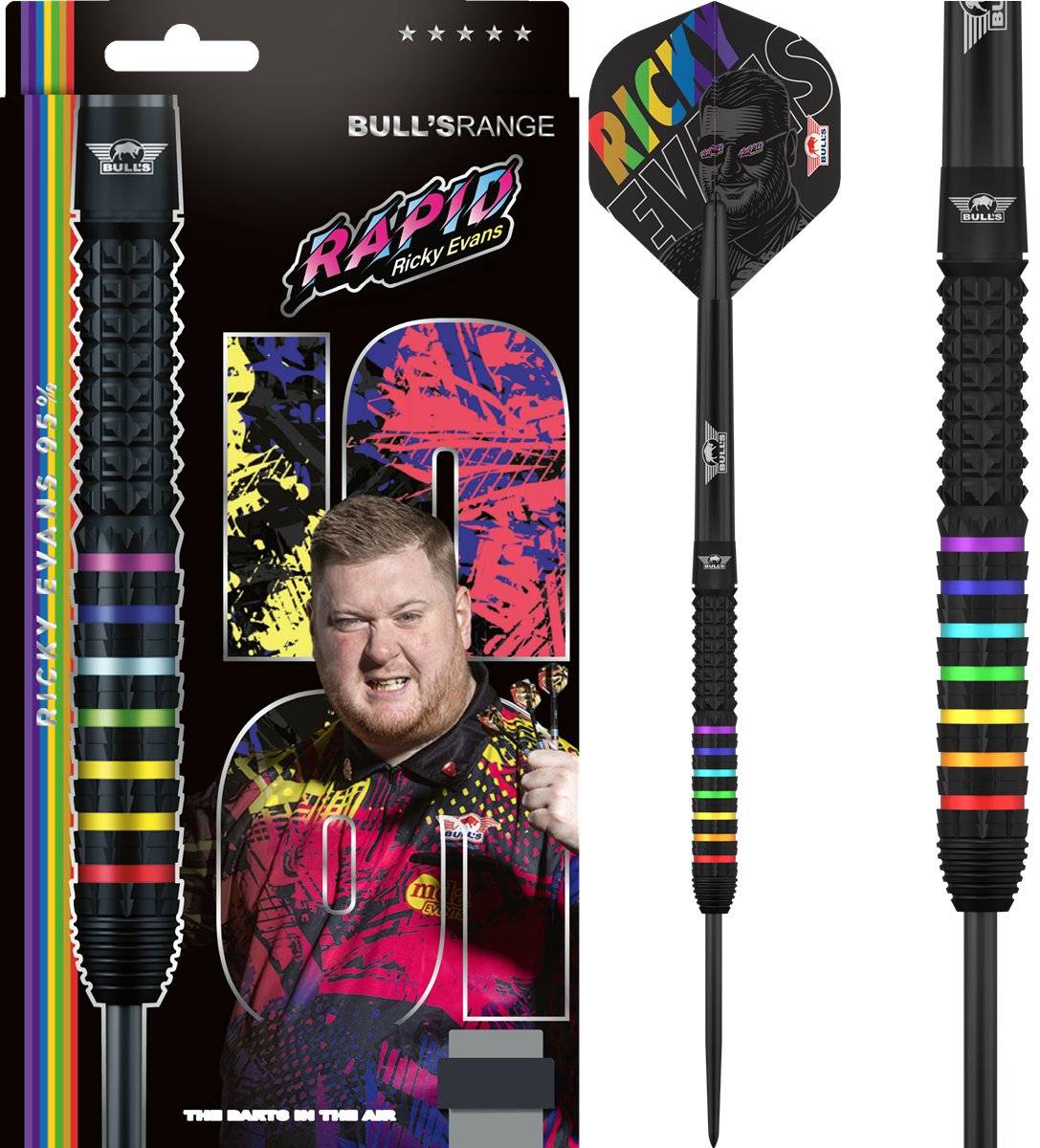 Bull´s Ricky Evans 95% Steeldarts 23/25 Gramm Steeldarts