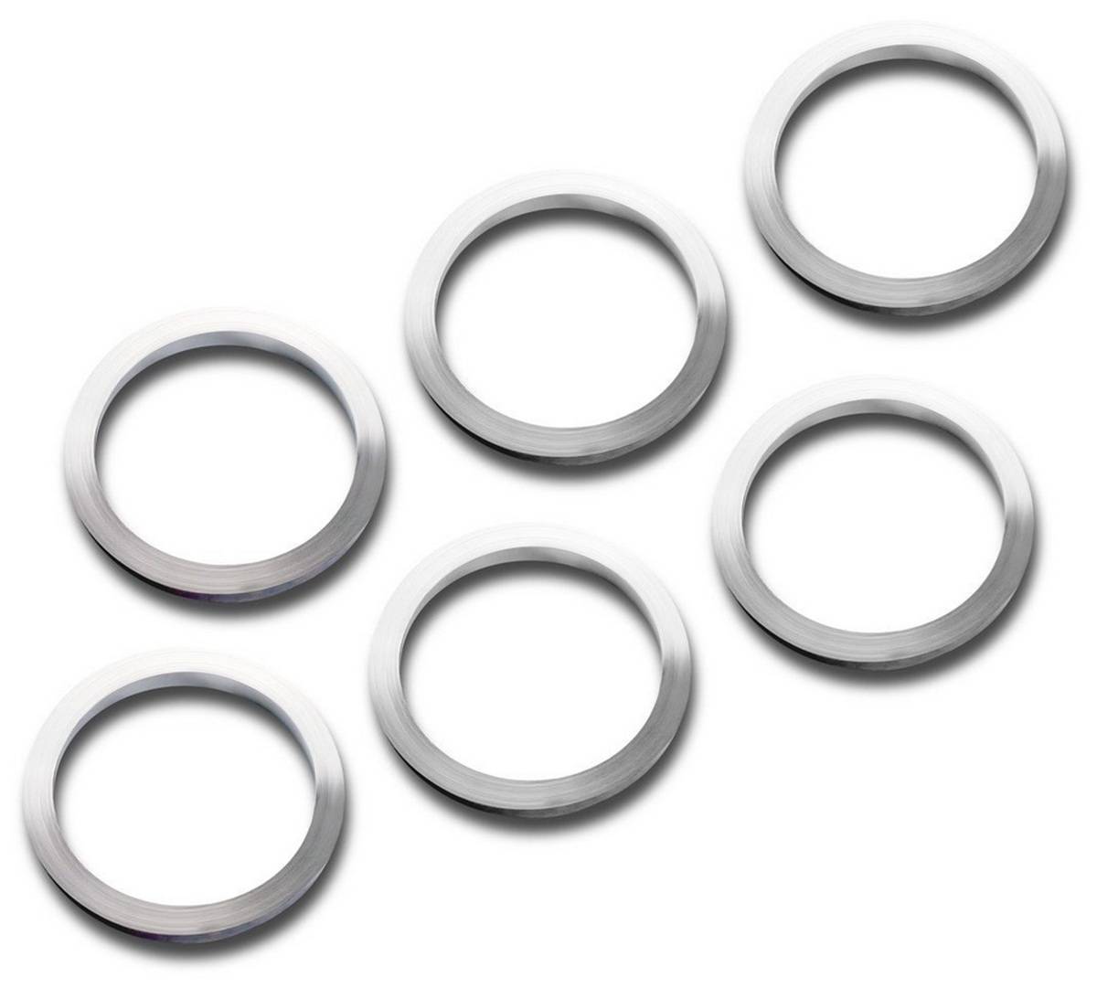 Shot Lock Rings Set Silver Shaft Ringe Ringe