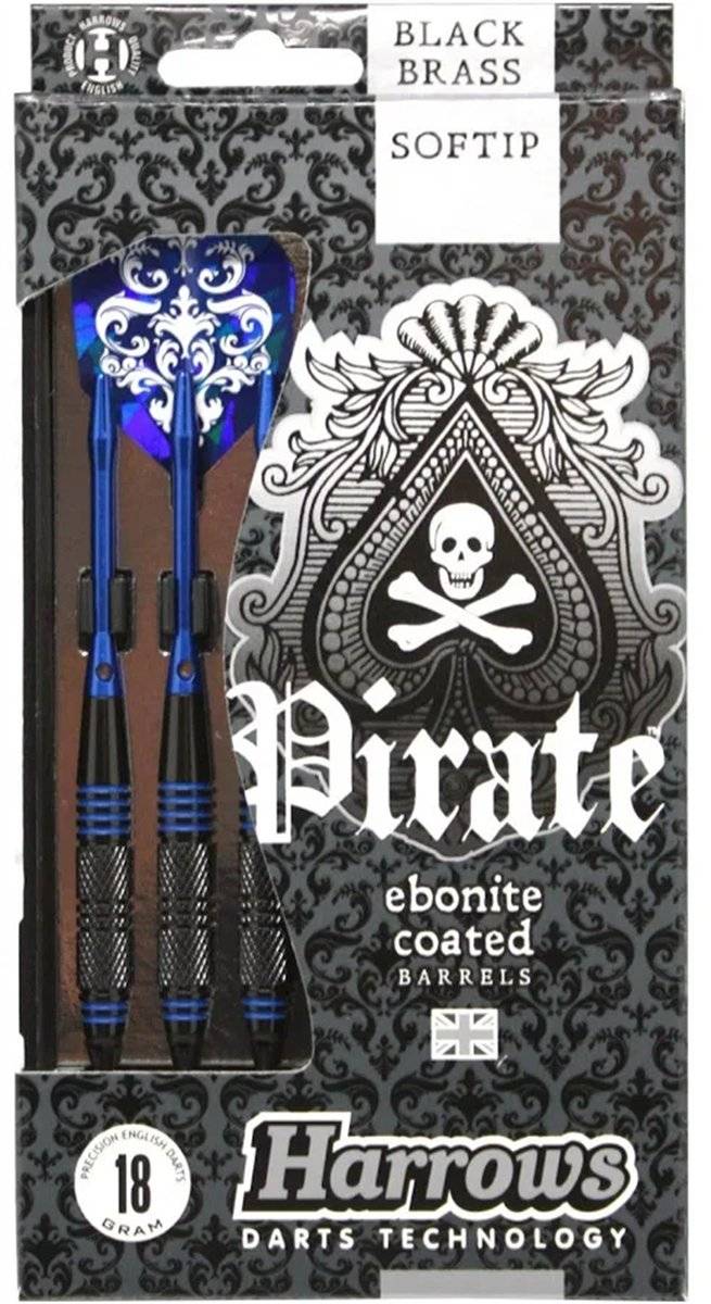 HARROWS Pirate Softdarts 16 Gramm blau Softdarts