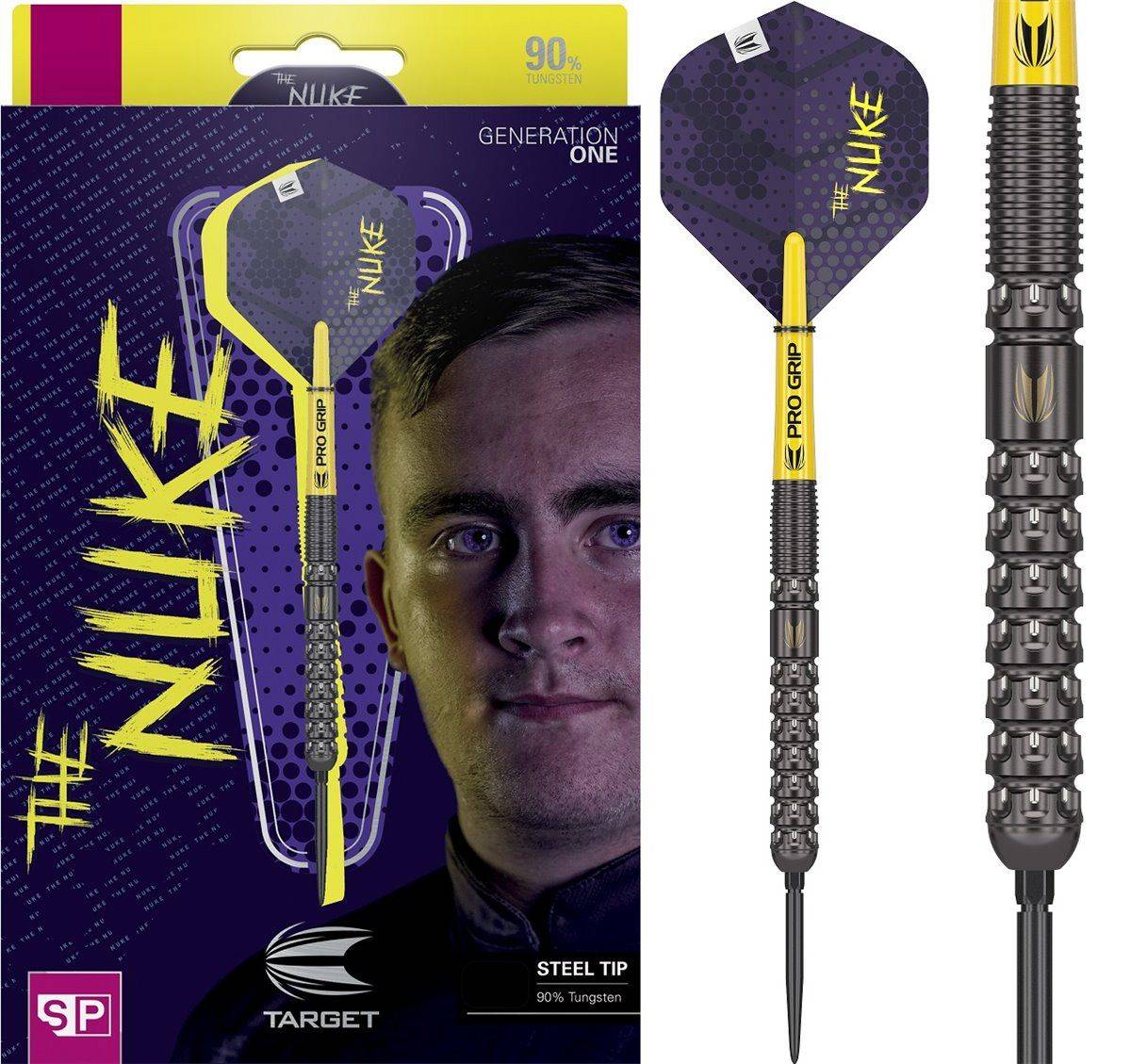 Target Luke Littler Swiss Point 90% Gen1 Steeldarts 22/23/24 Gram