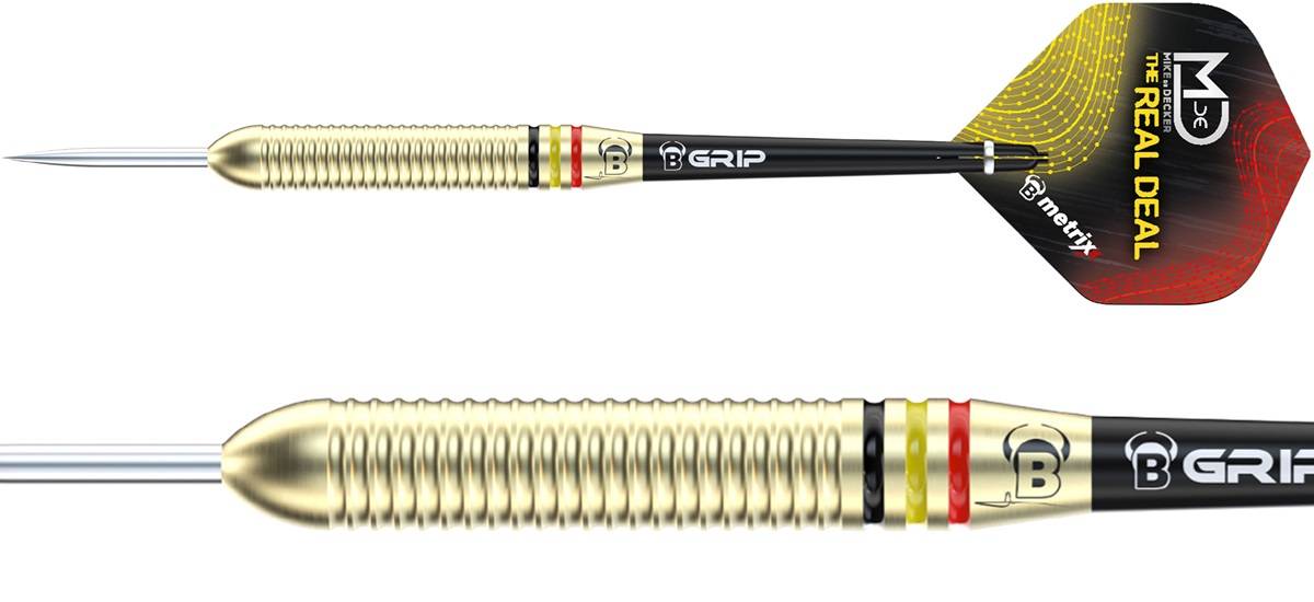 Bull´s Brass Mike de Decker Steeldarts  20 Gramm Steeldarts