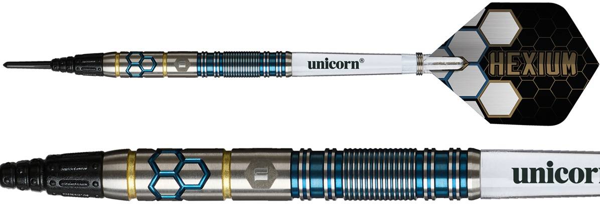 Unicorn Hexium 02 Blue 90% Softdart 21 Gramm Softdarts