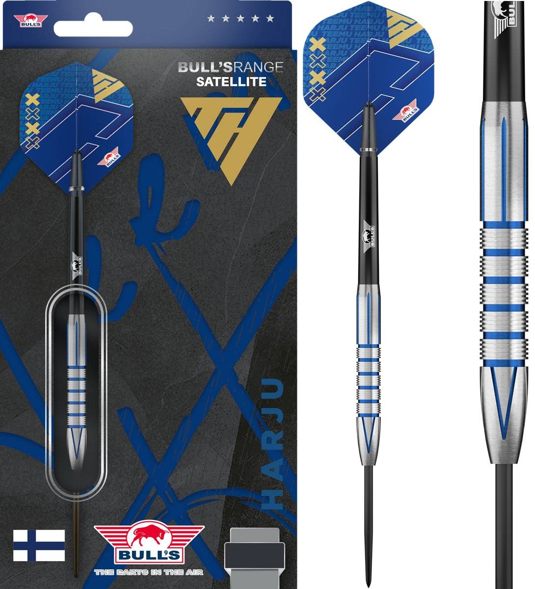 Bull´s Teemu Harju 90% Steeldarts 21/23 Gramm Steeldarts