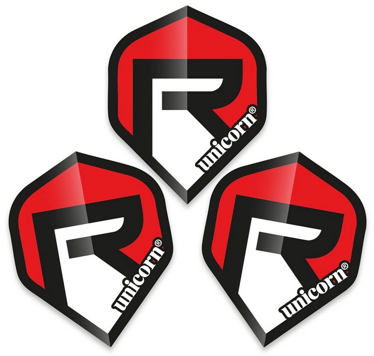 Unicorn UltraFly 100 Player Darts The Darts Referee Big Wing Flights