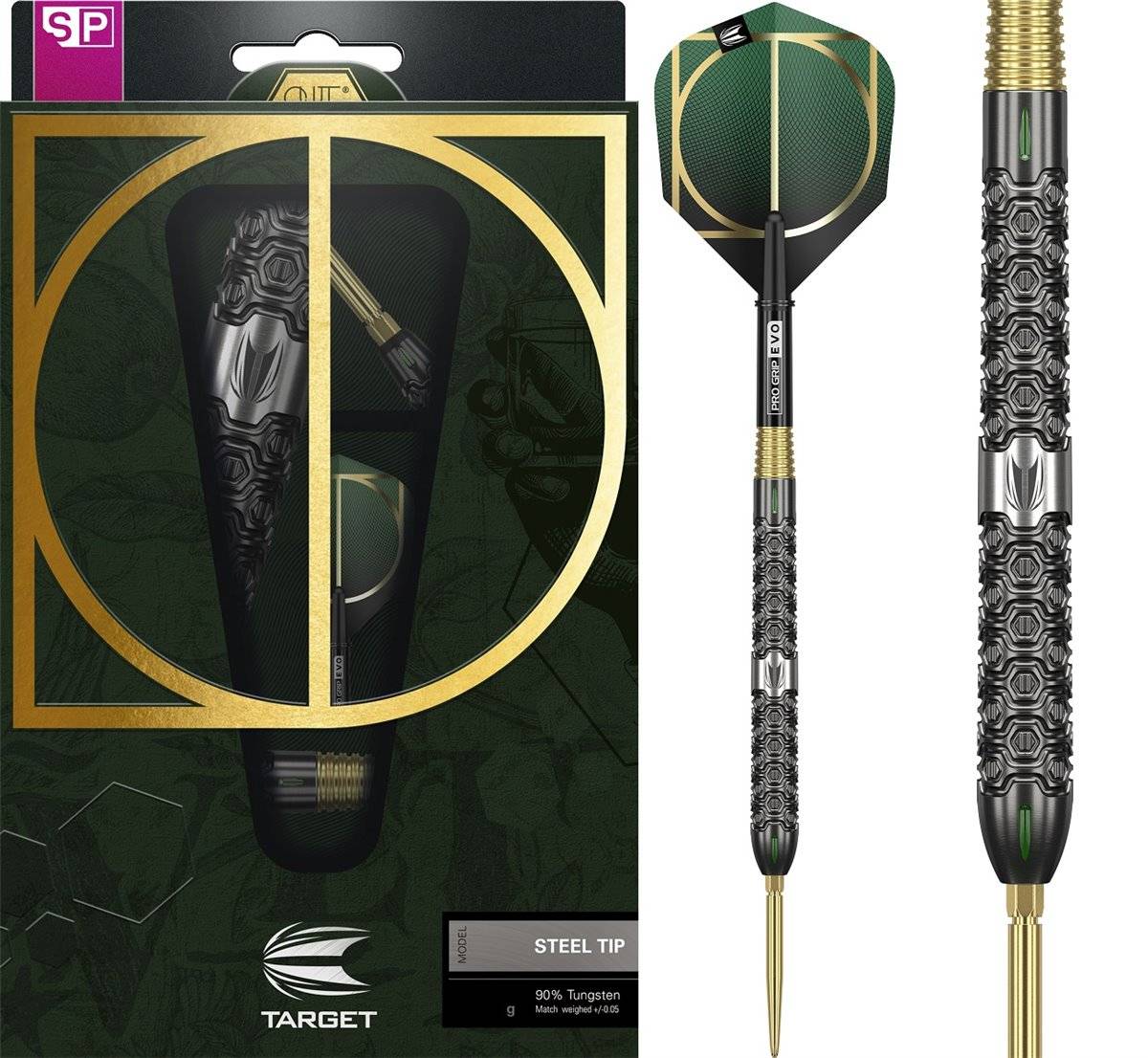 Target CULT SP02 Steeldart 24/26 Gramm Steeldarts
