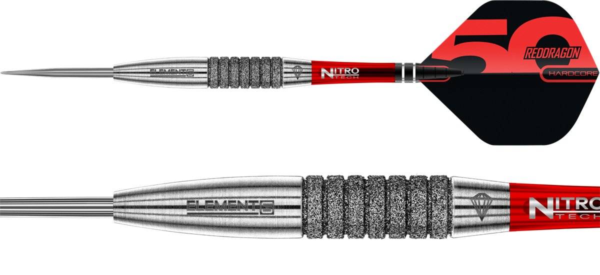 Reddragon Element6 C 90% Steeldarts 25 Gramm Steeldarts