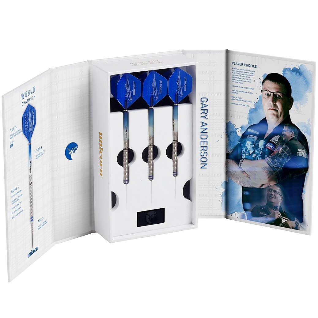 gary anderson phase3 スティール 23g Unicorn Gary Anderson Phase 3 World Champion Steel Tip Darts