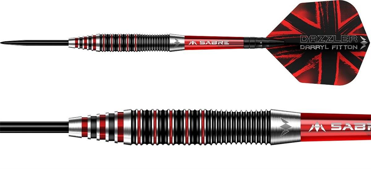 Mission Darryl Fitton Steeldarts 95% Tungsten 22/24/26 Gramm Steeldarts