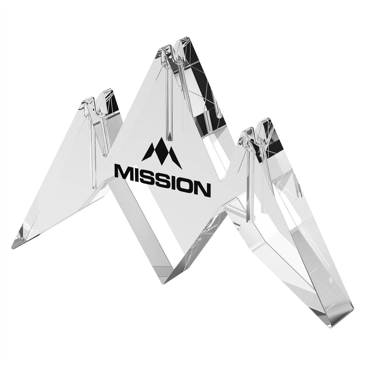 Mission Acrylic Dart Ständer Logo Dart Tasche