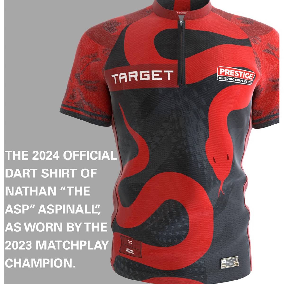 Target Coolplay Collarless Nathan Aspinall 2024 Dartshirt