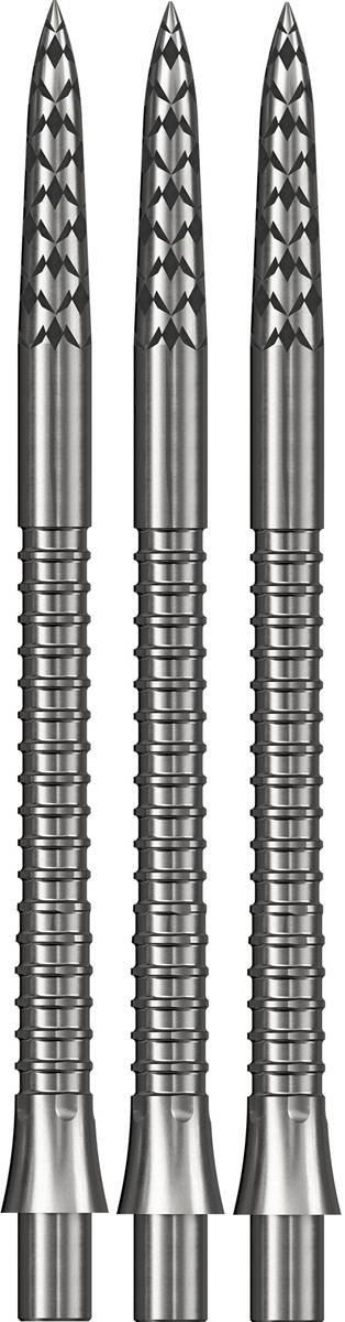 Mission EVO Point GV-Logo Silber/Schwarz 26/32/38 mm EVO-System Wechselspitzen