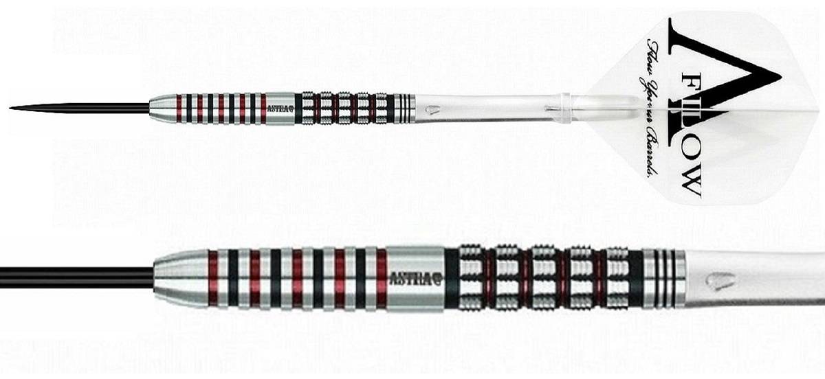 Dynasty Astra Redstar Sunrise Steeldarts 22 Gramm  Steeldarts
