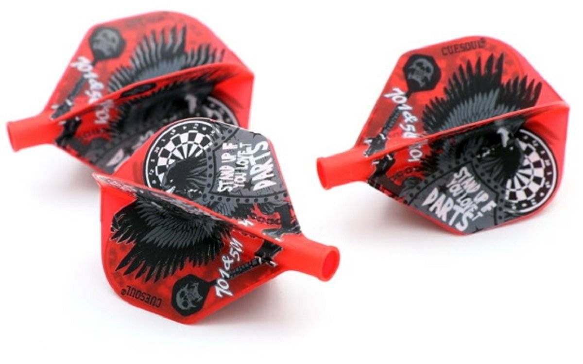 Cuesoul TERO AK4 Dart Flight Adler Rot Standard Flights