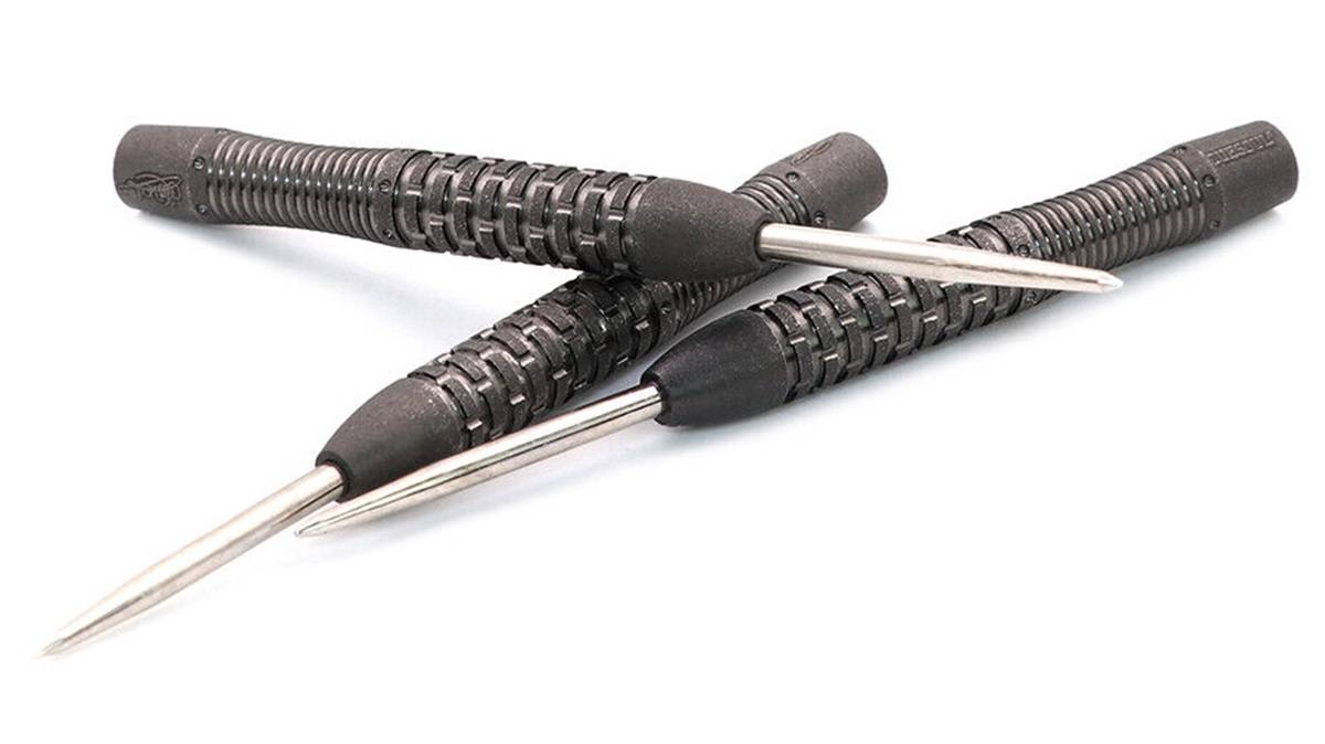 Cuesoul Jamie Caven Oil Paint Gun Grey 90% Steeldart Barrel 21/23/25 Gramm Dartbarrels