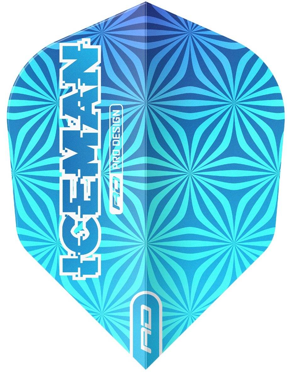 Reddragon Dartflight RD Pro Player Gerwyn Price Blue No. 6 Shape Flights Reddragon Dartflight RD Pro Player Gerwyn Price Blue No. 6 Shape Flights
