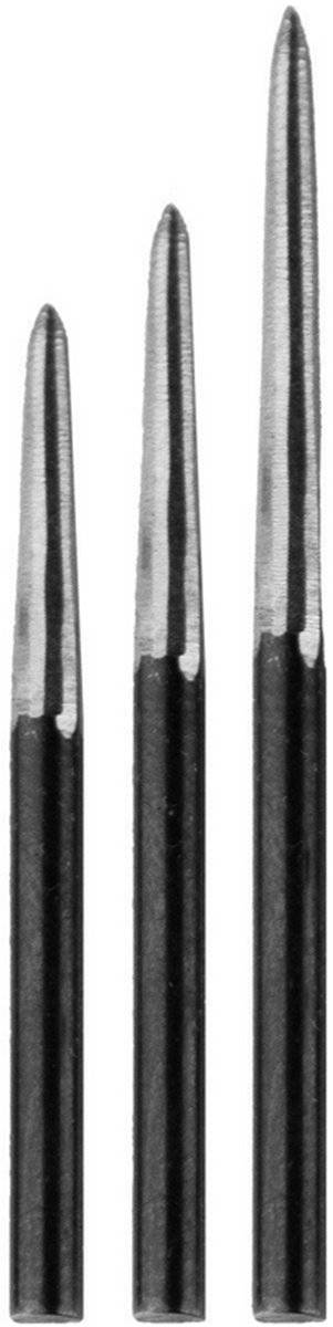 Bull´s Heket Grip Points Stahlspitzen 32/36/41 mm Schwarz Wechselspitzen