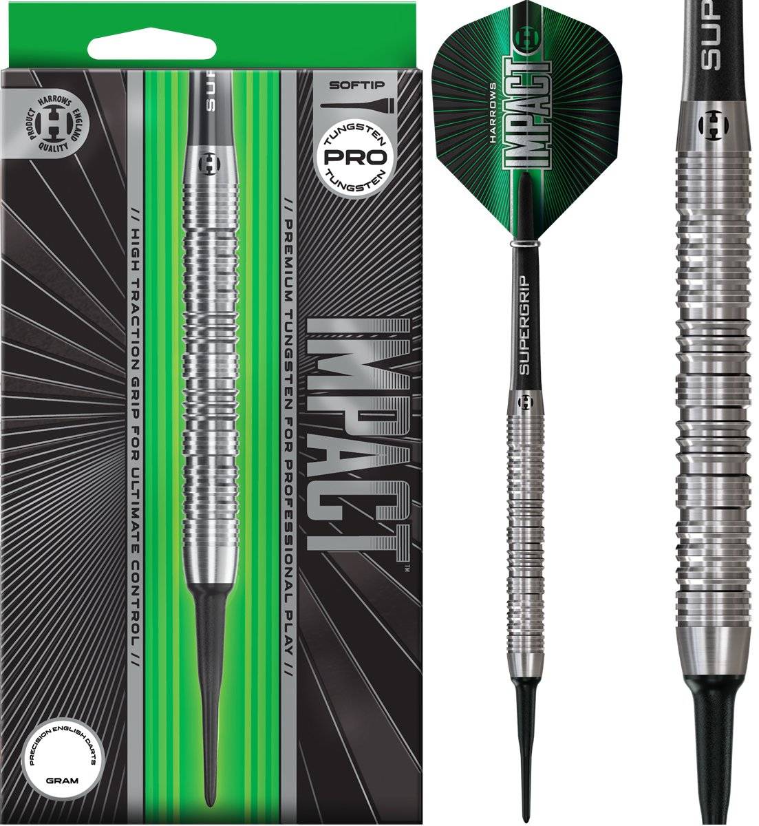 Harrows Impact 90% Softdarts 18/20 Gramm Softdarts
