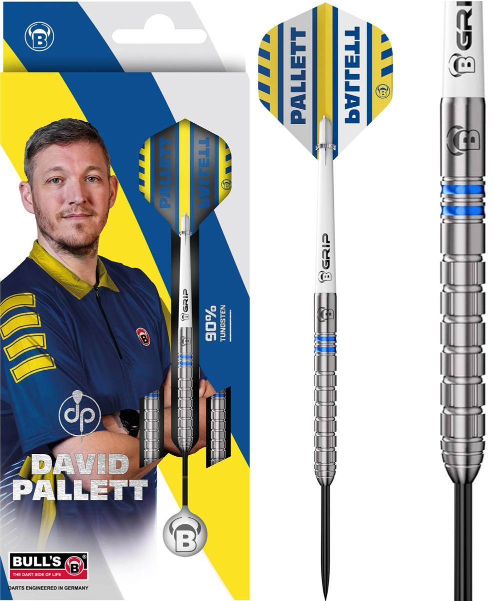 Bull´s David Pallett G3 90% Steeldarts 20/22 Gramm Steeldarts