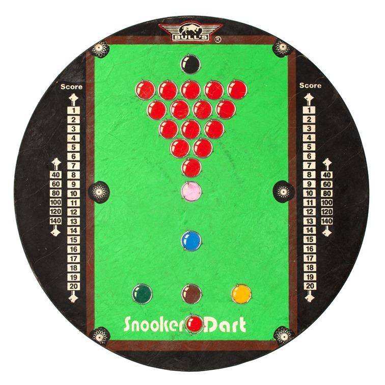 Bull's NL Fun Dartboard Snooker Billard Bristle Board