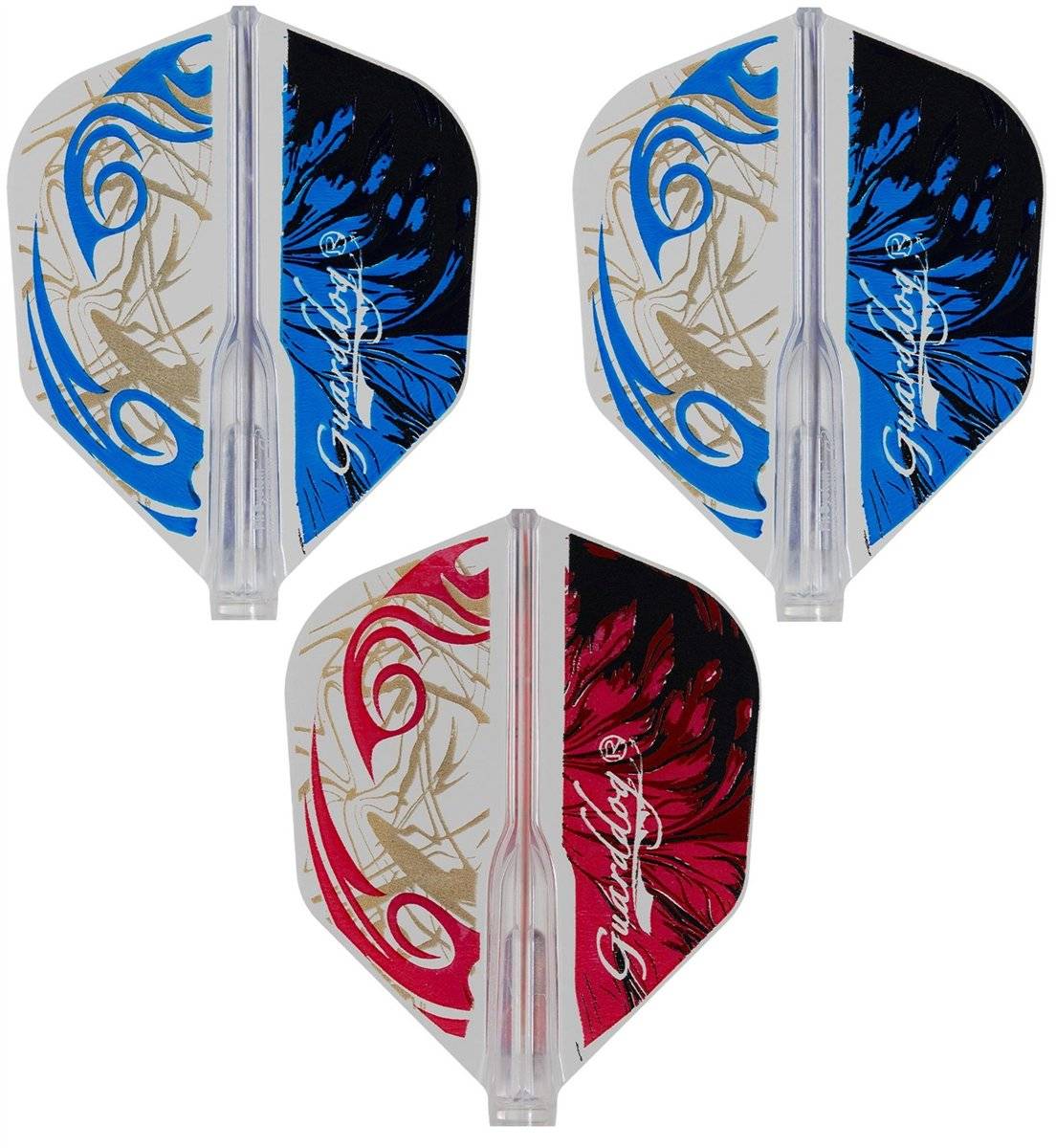 Cosmo Darts Fit Flights Air Masaki Oshiro 6 Shape Flights
