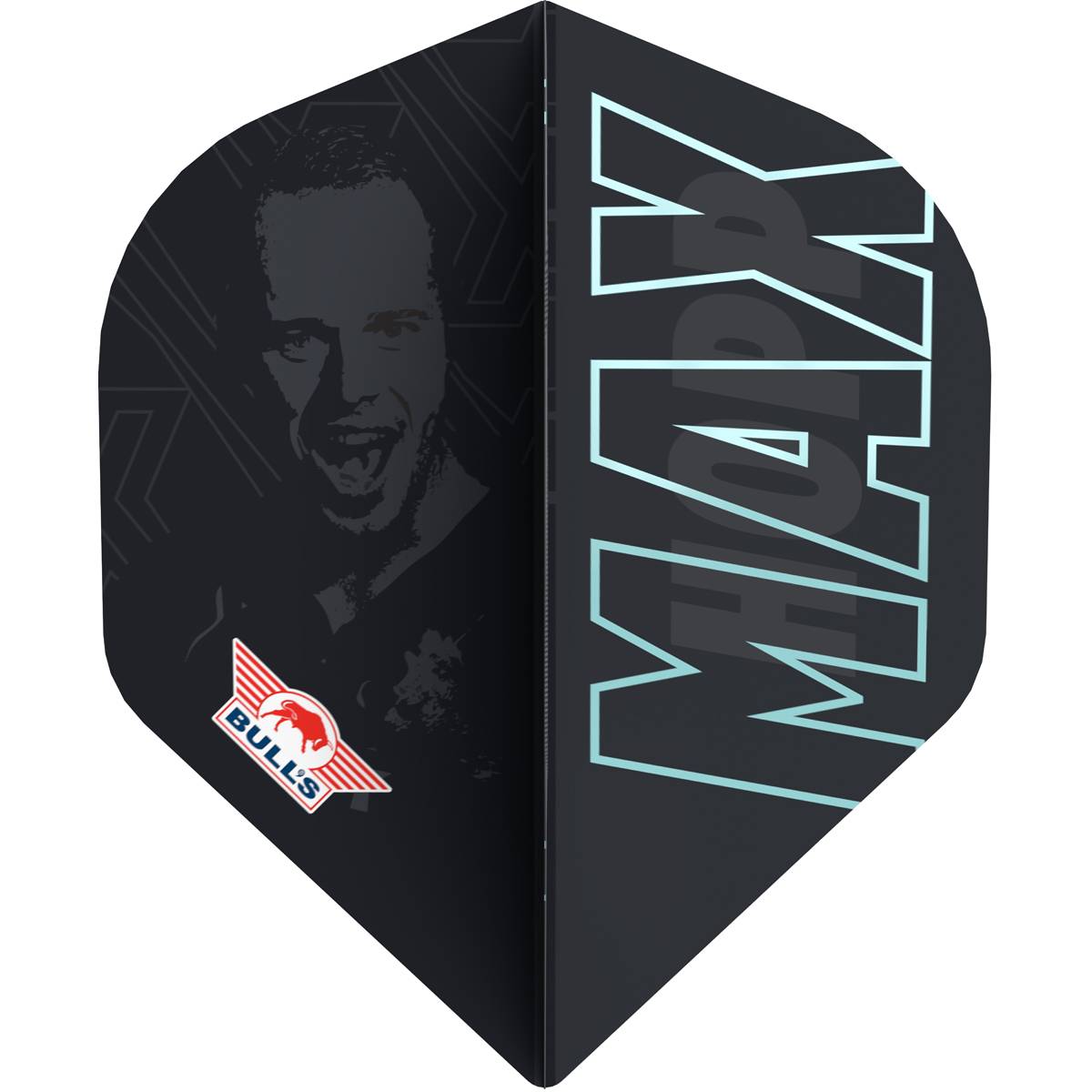 Bull´s Player 100 Max Hopp 80 Black Standard No2 Flights