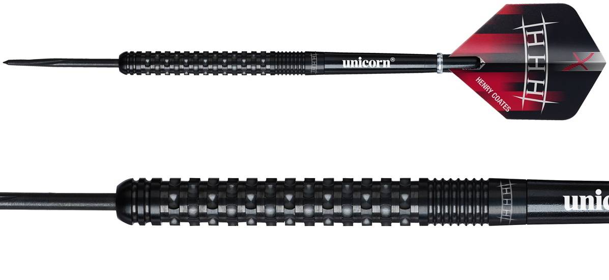Unicorn Henry Coates P2 90% Steeldarts 22 Gramm Steeldarts