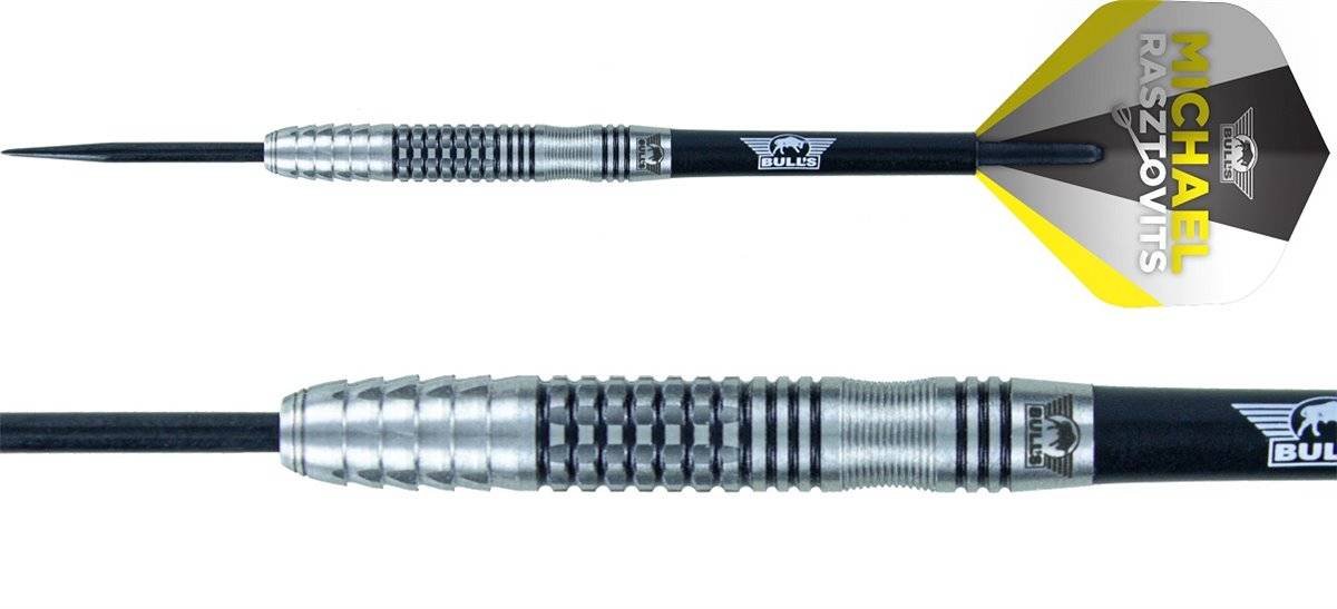 Bull's Michael Rasztovits 90% Tungsten Steel Dart Pfeile 21/23/25 Gramm Steeldarts