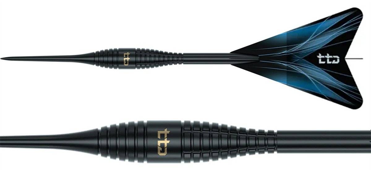 Caliburn TTD Dart T2 Black Steeldarts 6 Gramm Steeldarts